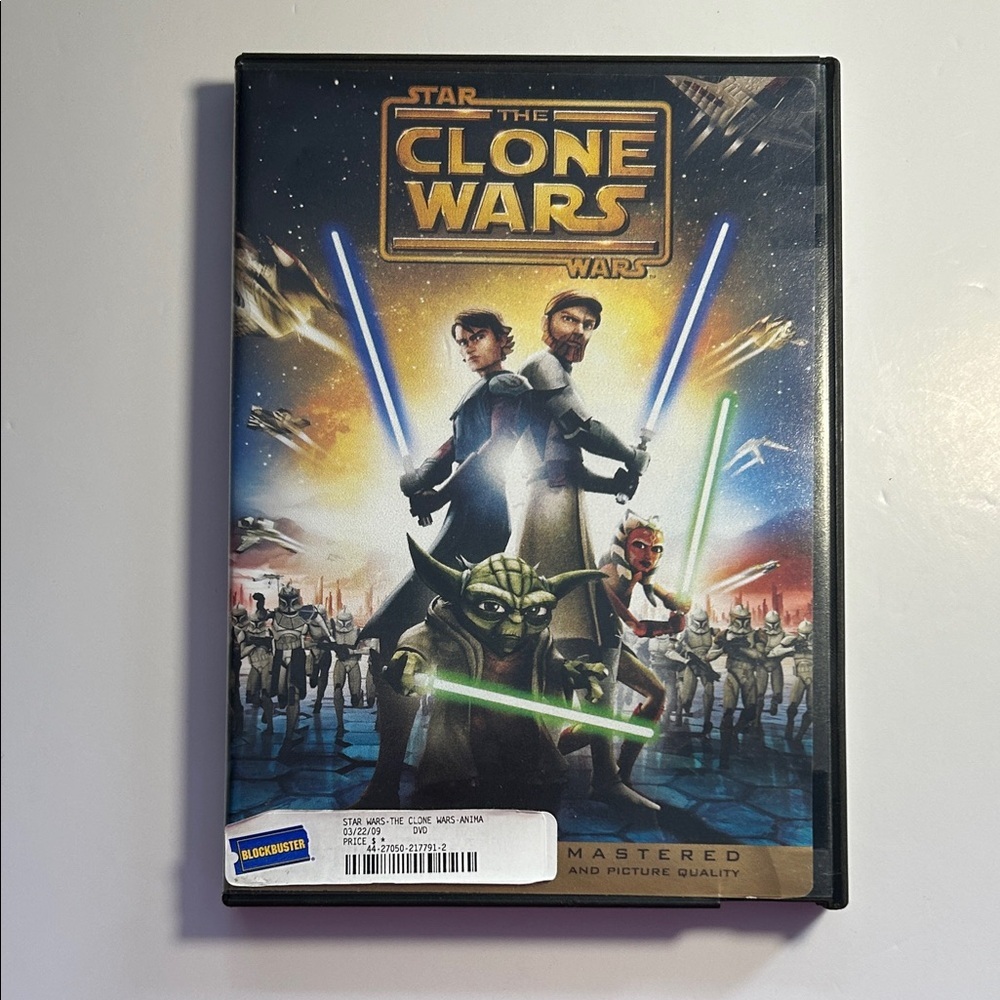 Star Wars: The Clone‎ Wars DVD